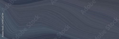 colorful header design with dark slate gray, very dark blue and dim gray colors. dynamic curved lines with fluid flowing waves and curves