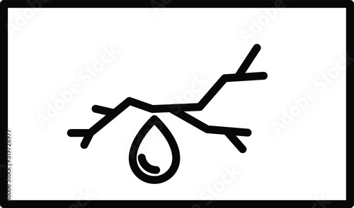 Roof leak icon