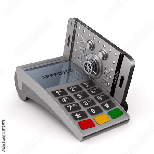 payment terminal and phone ...
