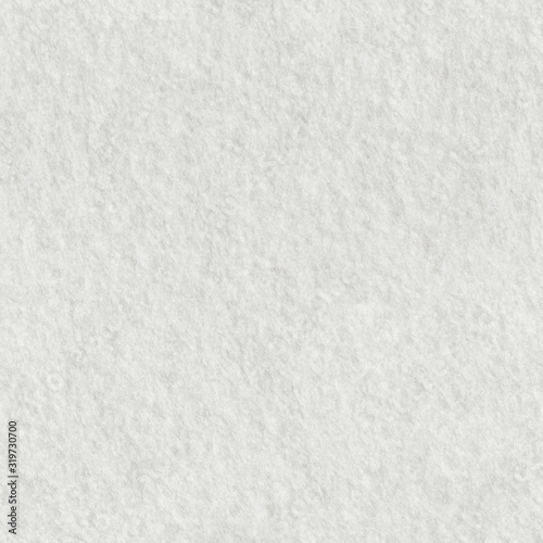 White felt material texture. Bright seamless background