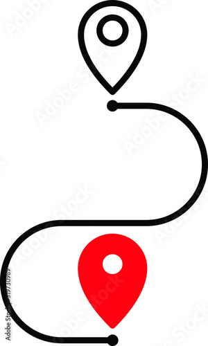 We’ve moved icon, vector