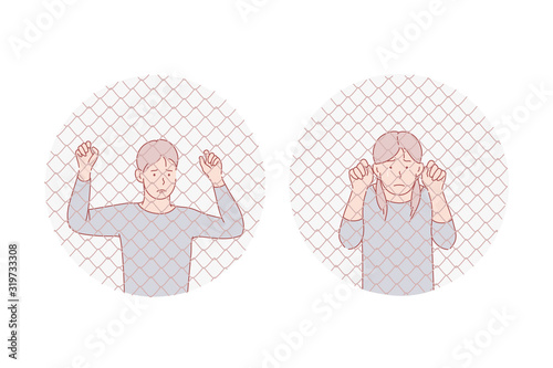 juvenile delinquency, offender, prison, inmate, set