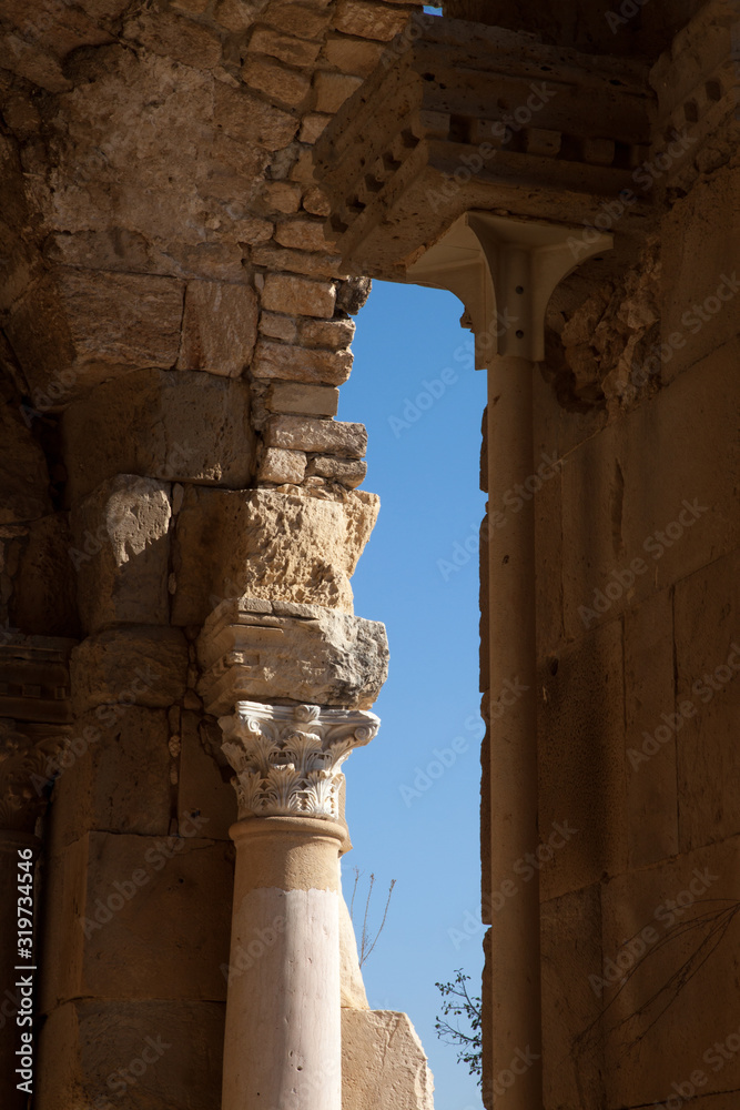 Roman ruins in Beit Guvrin, Israel Roman ruins in Beit Guvrin, Israel