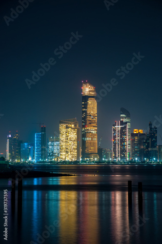 Abu Dhabi Downtown Skyline © sergograph