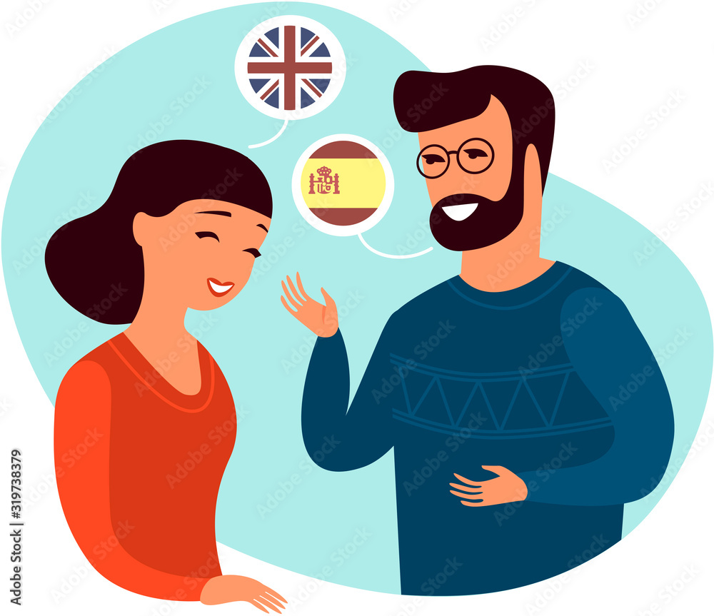 Couple speaking different languages Couple speaking different languages