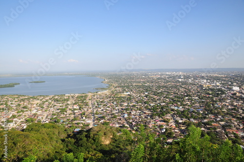  Panoramic of Cartagena from the top of the Popa