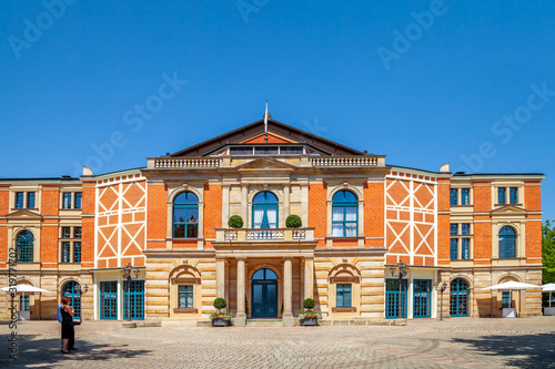 Bayreuther Festspielhaus, Bayreuth, Deutschland  photo