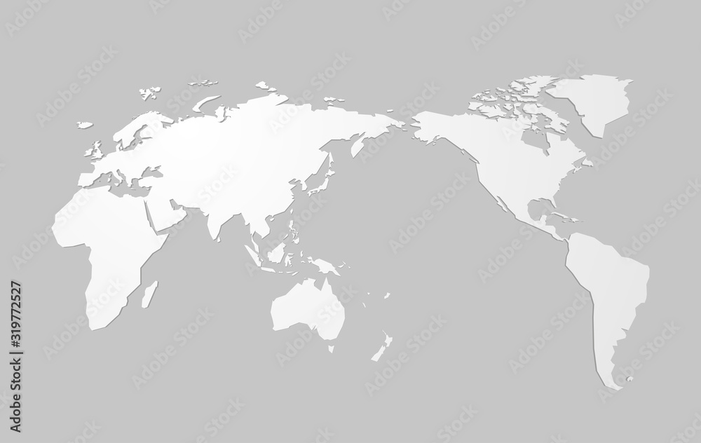 abstract blank world map business concept for infographic abstract blank world map business concept for infographic