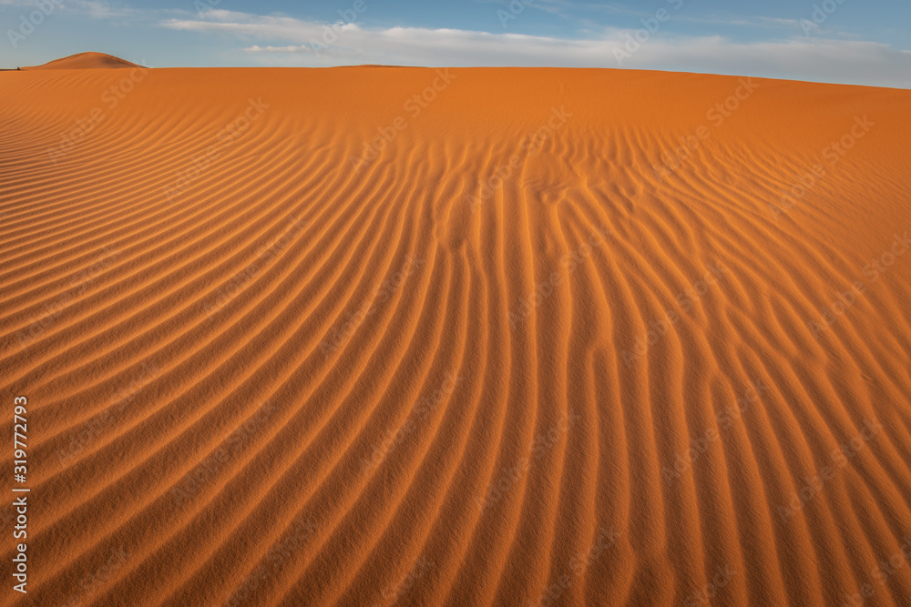 Sahara Sand Patterns, Erg Chebbi, Merzouga, Morocco
