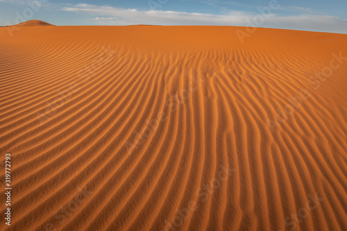 Sahara Sand Patterns, Erg Chebbi, Merzouga, Morocco