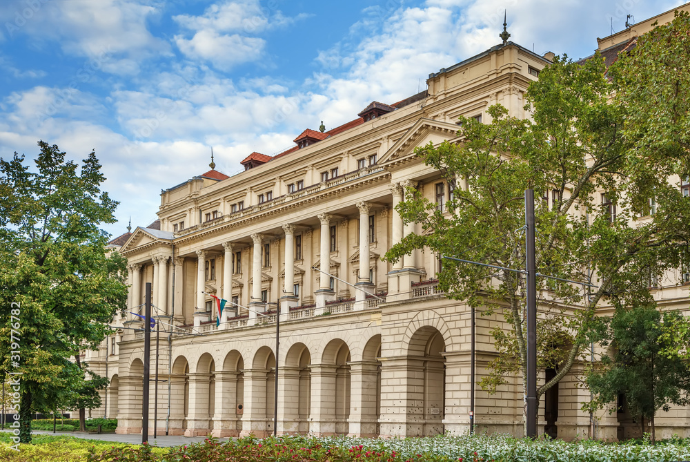 Obraz premium Hungarian Ministry of Agriculture, Budapest, Hungary