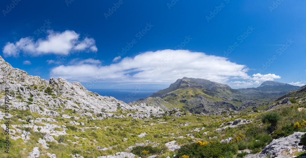 Tramuntana Gebirge auf Mallorca - Panorama Sierra de Tramuntana