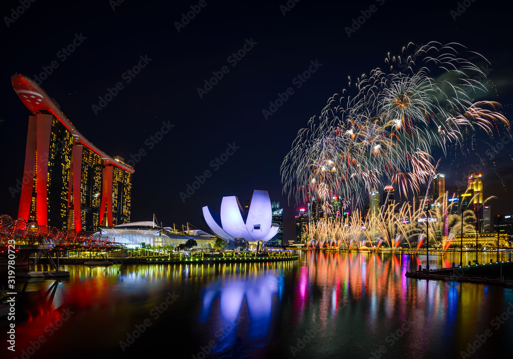 July 06/2019 Pre fireworks performance for National Day SG 54