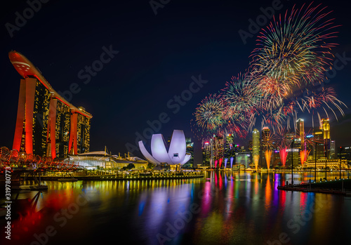 July 06/2019 Pre fireworks performance for National Day SG 54