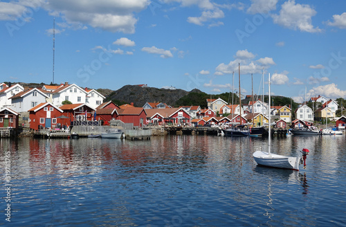 Haelleviksstrand auf der Insel Orust, Schweden