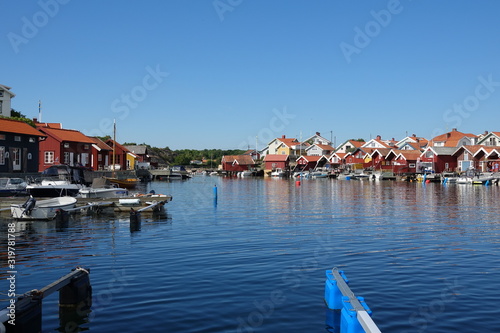 Haelleviksstrand auf der Insel Orust, Schweden