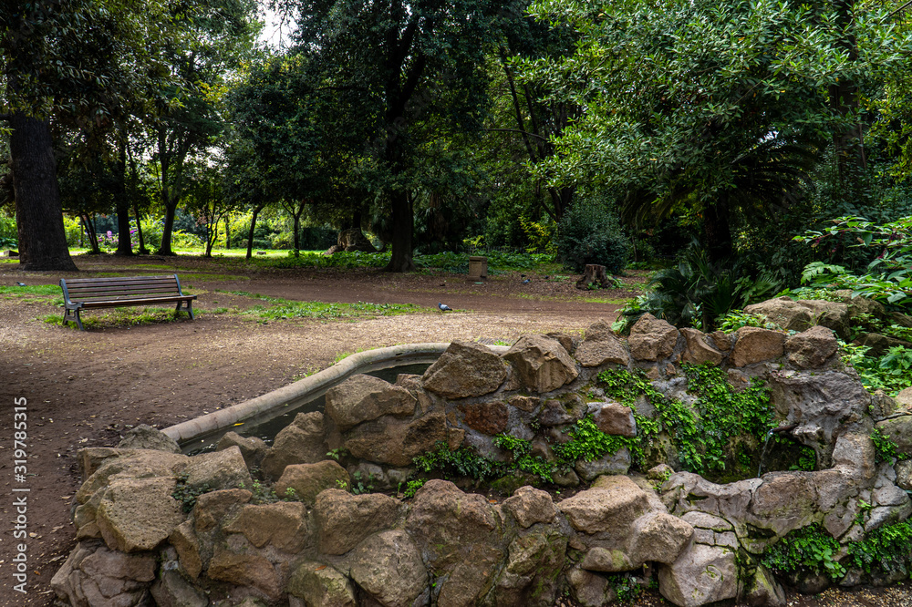Fototapeta premium Bench retreat