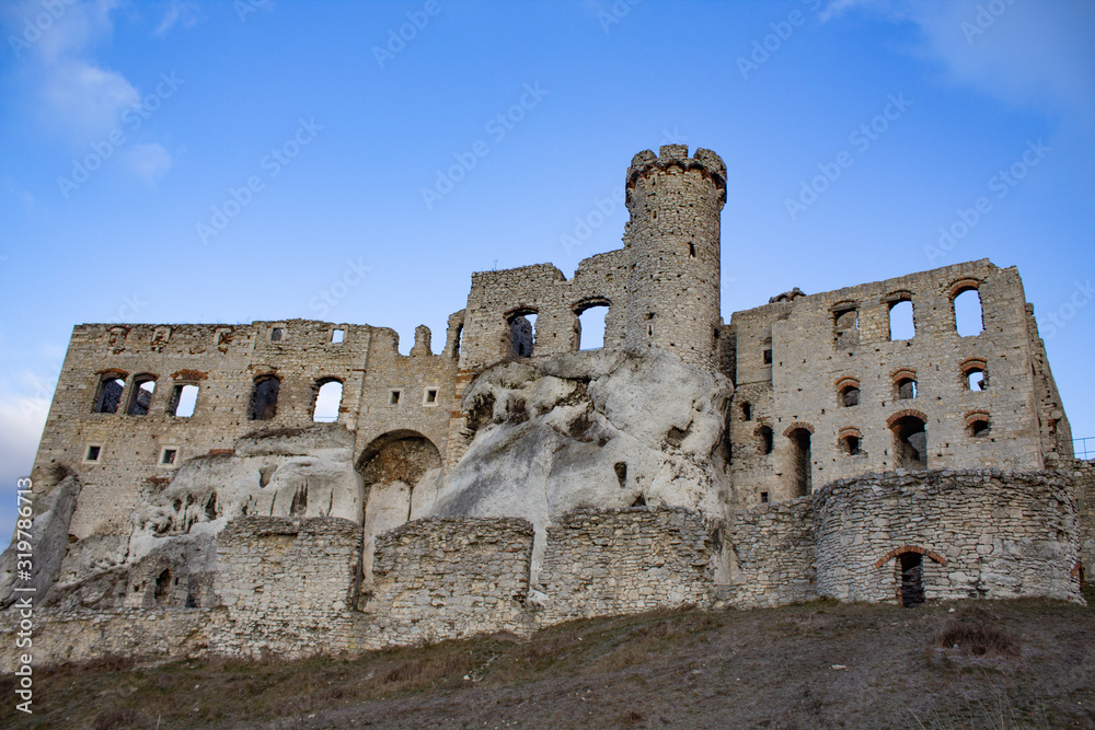 Castello di Ogrodzieniec in Polonia
