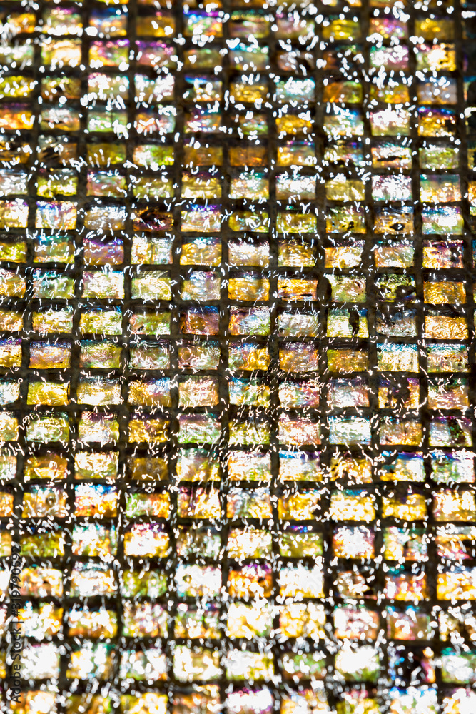 Fototapeta premium Mosaikbrunnen