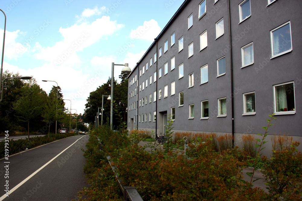 Bostadshus i Kärrtorp/Stockholm.