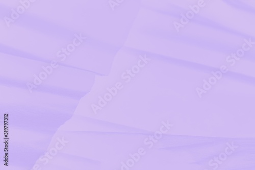 Soft purple gradient background with paper waves