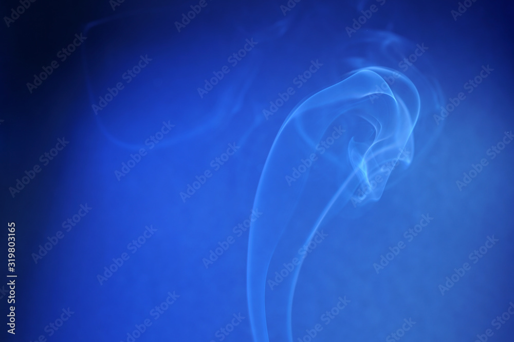 Smoke with color foils Photographed in the studio Smoke with color foils Photographed in the studio