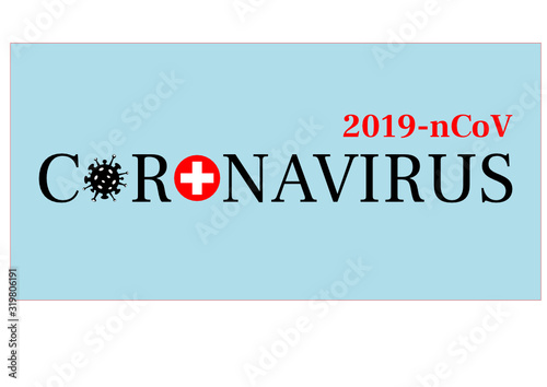 Coronavirus (2019-nCoV) vector design. Wuhan virus. Web banner concept. Awareness, prevent, information, news. Coronavirus sign with virus and medical cross icons. Panoramic illustration
