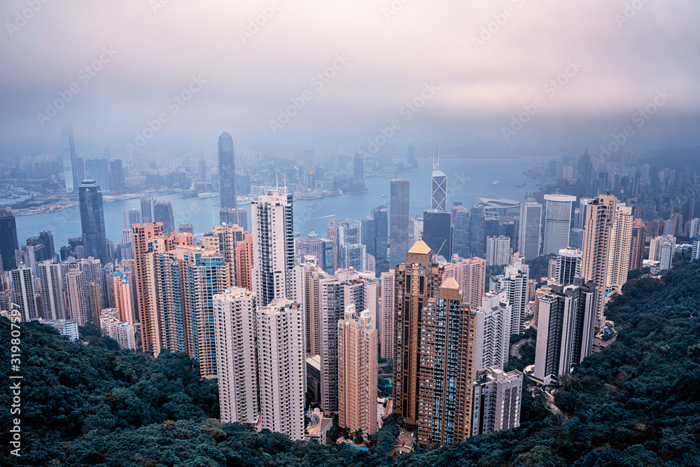 Hong Kong from the peak