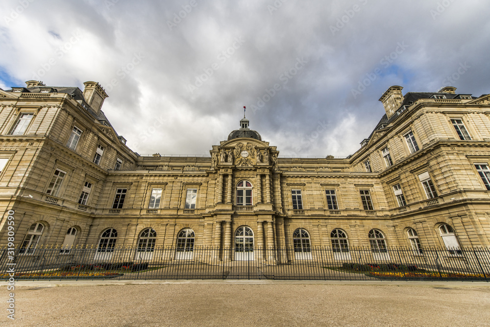 Luxembourg palace in Paris 