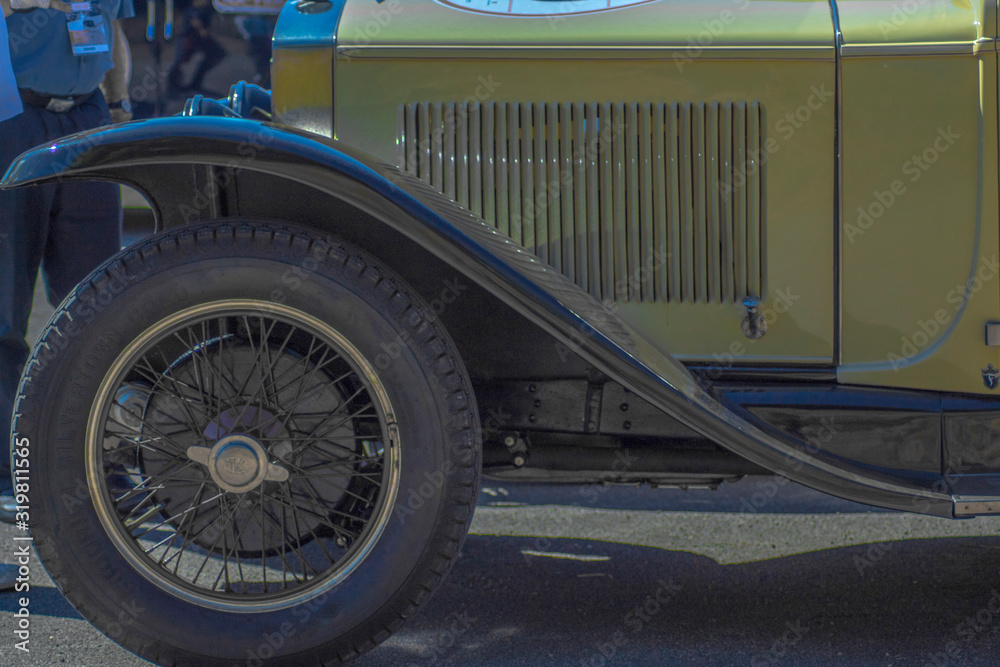 Fototapeta premium particolare auto d'epoca