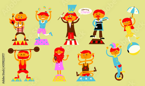 circus characters
