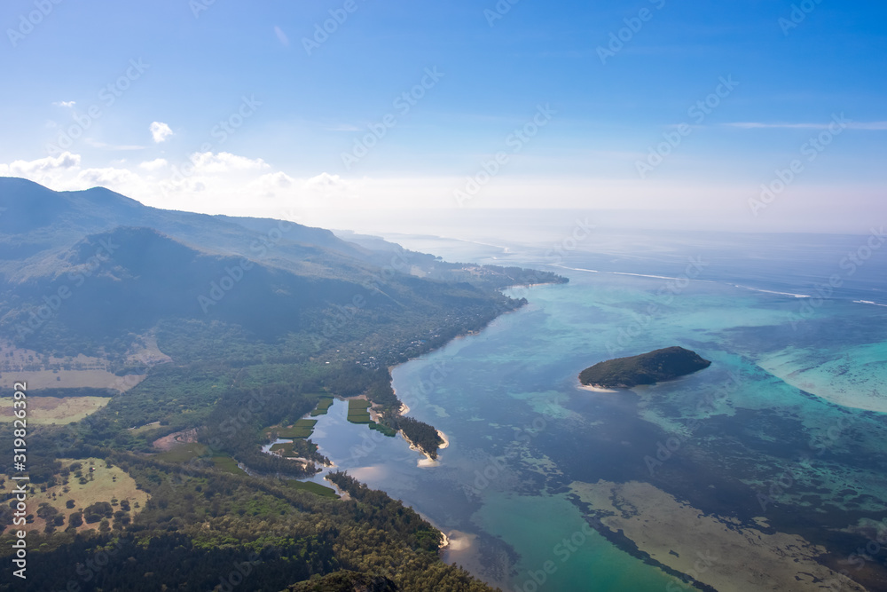 View of Mauritius