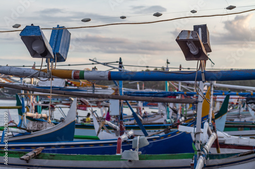 fishing boats in harbor