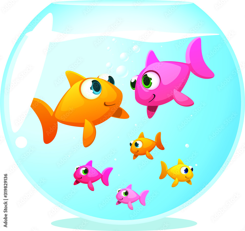 goldfish family