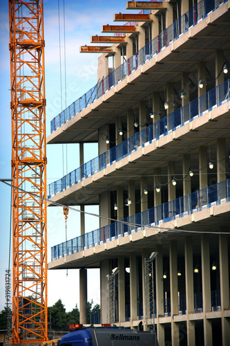 Φωτογραφία Byggarbetsplats, nya karolinska sjukhuset i solna.
