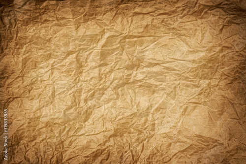 Wallpaper Mural old wrinkled kraft paper texture or background Torontodigital.ca
