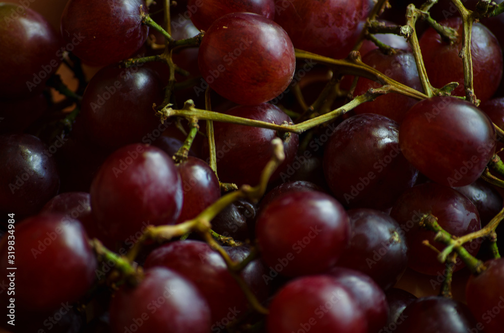 Uvas en un bowl Uvas en un bowl