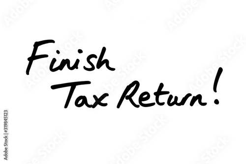 Finish Tax Return 