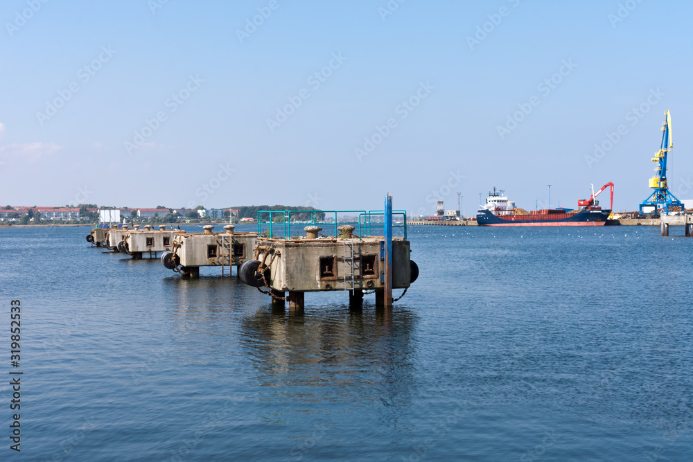 Harbor of Wismar, Mecklenburg Western Pomerania, Germany, Europe Harbor of Wismar, Mecklenburg Western Pomerania, Germany, Europe