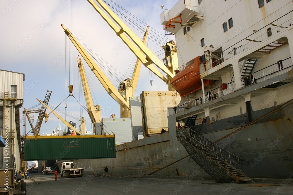 Fototapeta premium Cargo Operations