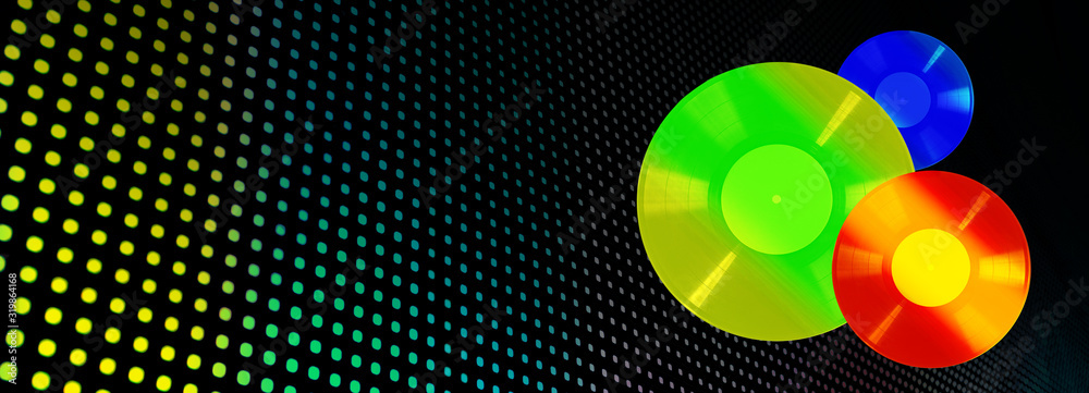 The concept of fresh music party The concept of fresh music party