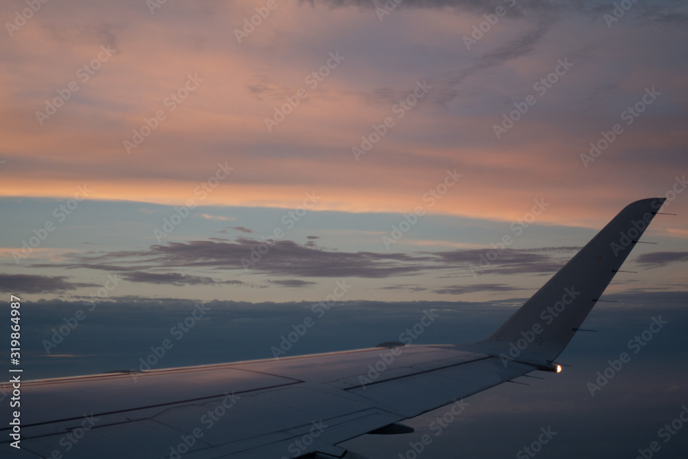 Obraz premium airplane in the sky
