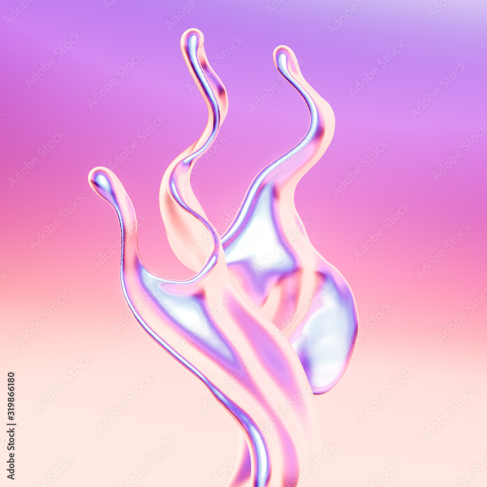 Splash fluid. 3d illustration, 3d rendering. Splash fluid. 3d illustration, 3d rendering.