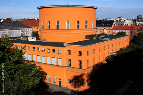 Canvas Print Stockholms stadsbibliotek i Stockholm