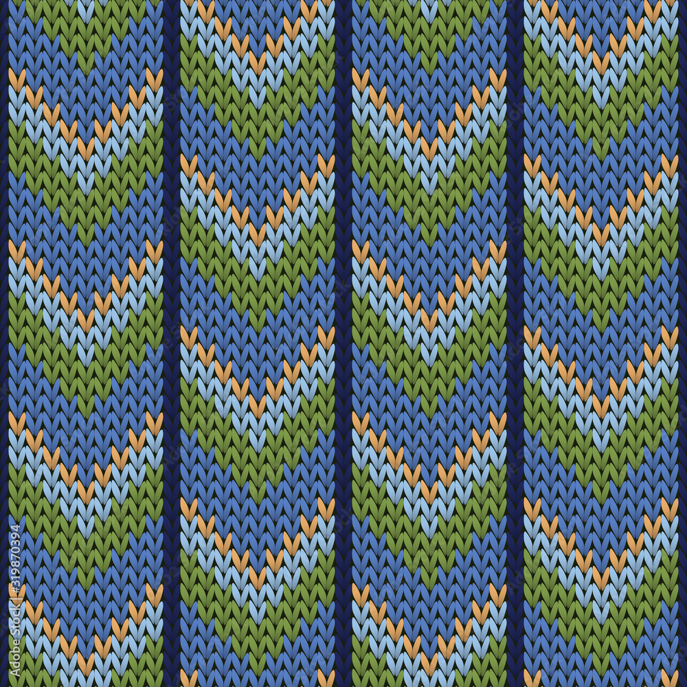 Fluffy downward arrow lines knitted texture Fluffy downward arrow lines knitted texture