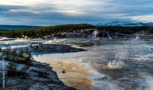 Norris Geyser Basin landscapes, Yellowstone