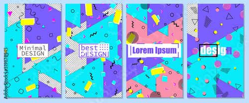 Abstract funky background. Pop art. Vector.