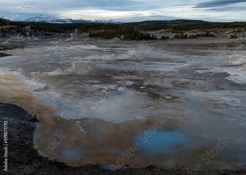 Porcelain Springs, Norris Geyser Basin, Yellowstone