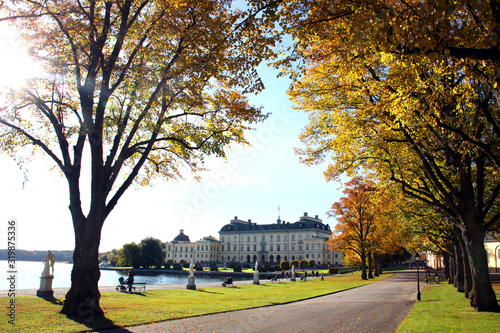 Drottningholms slott på Lovön i Ekerö Kommun...Foto: Peter Nordahl / IBL Bildbyrå photo