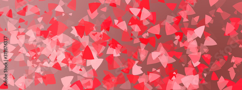 Beautiful romance backdrop. Abstract Valentines Day banner concept